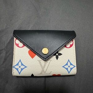Louis Vuitton Black and Multicolor Monogram Wallet